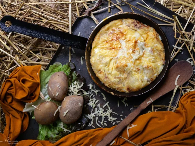 Truffade du restaurant En attendant Louise à Ménétrol