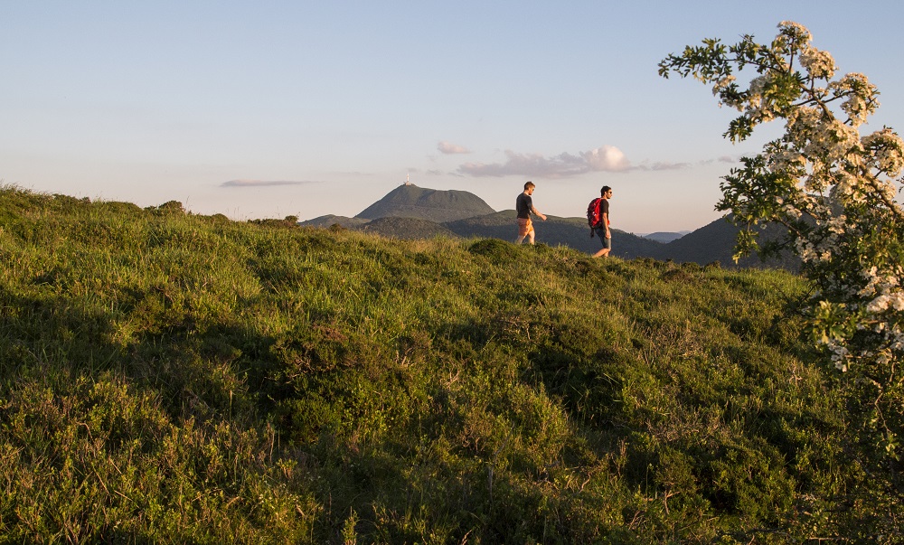 Wandern auf den Puy des GouttesWanderung auf dem Puy des Gouttes