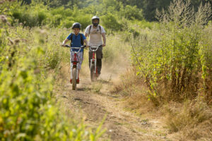 Mountainbike in Volvic