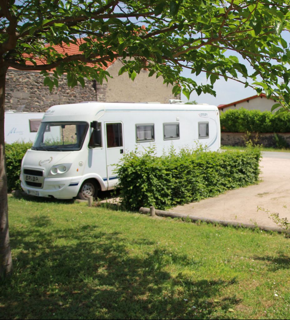 Wohnmobilbereich in Riom