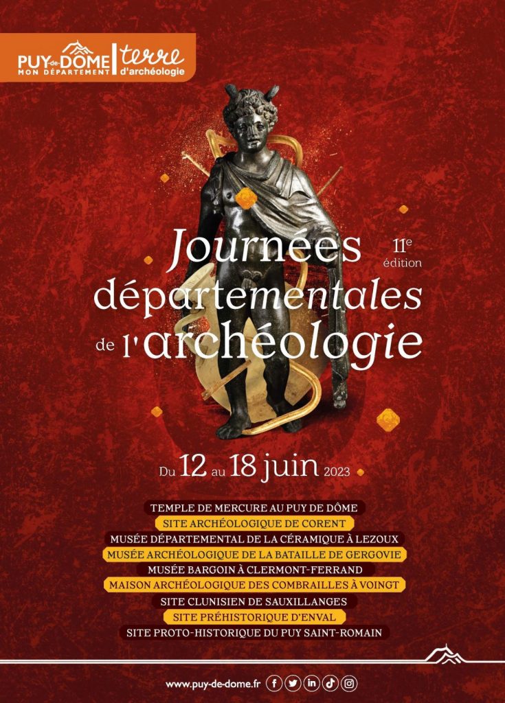 11ème édition des Journées départementales de l’archéologie – Programme complet