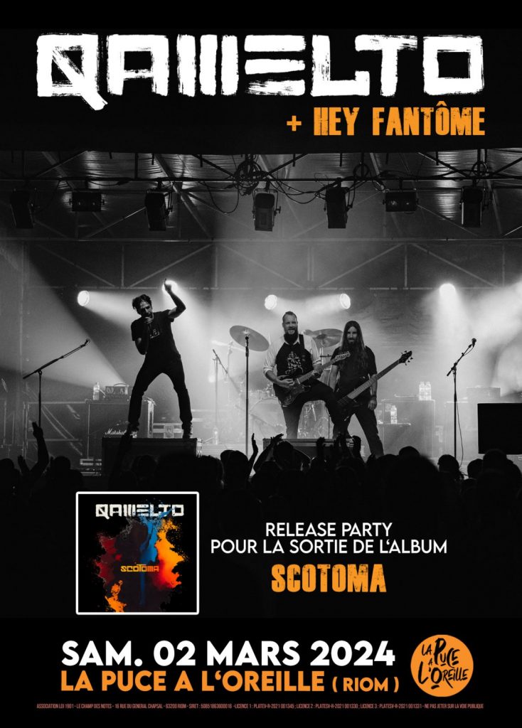 Concert Qamelto (Release Part) + Hey Fantôme : Rock