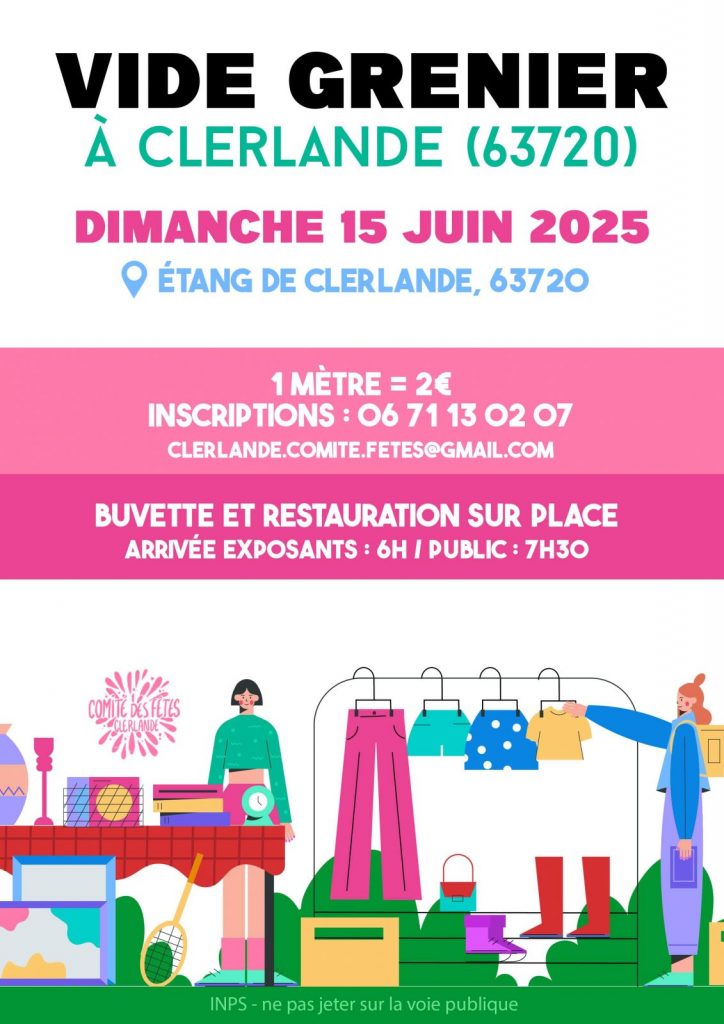 Vide Grenier à Clerlande
