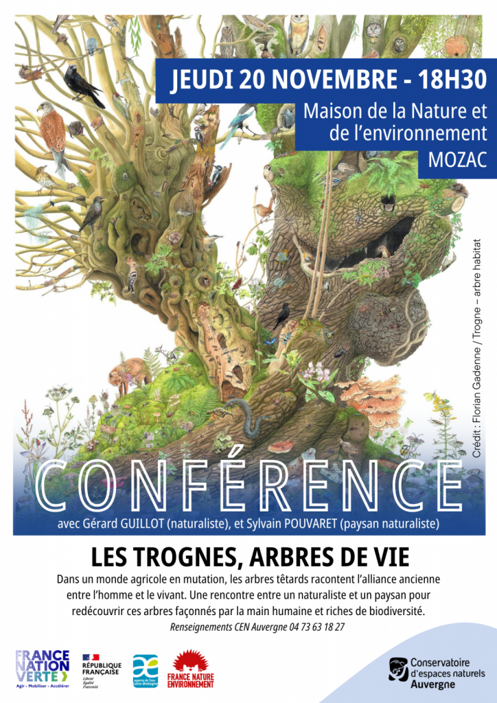 Conférence : les trognes, arbres de vie