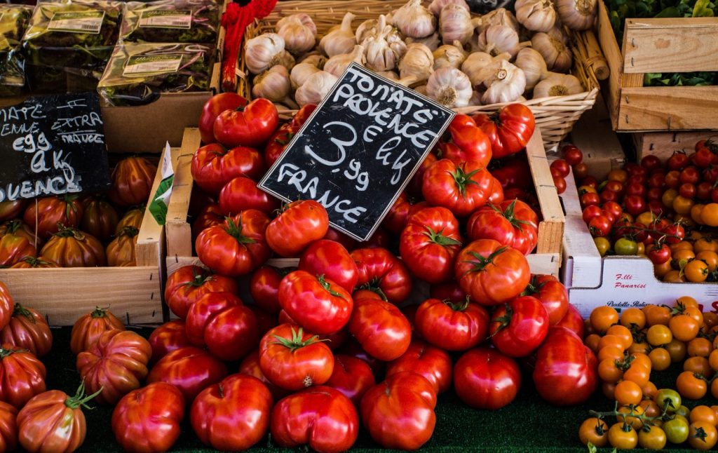 Marché hebdomadaire de Volvic