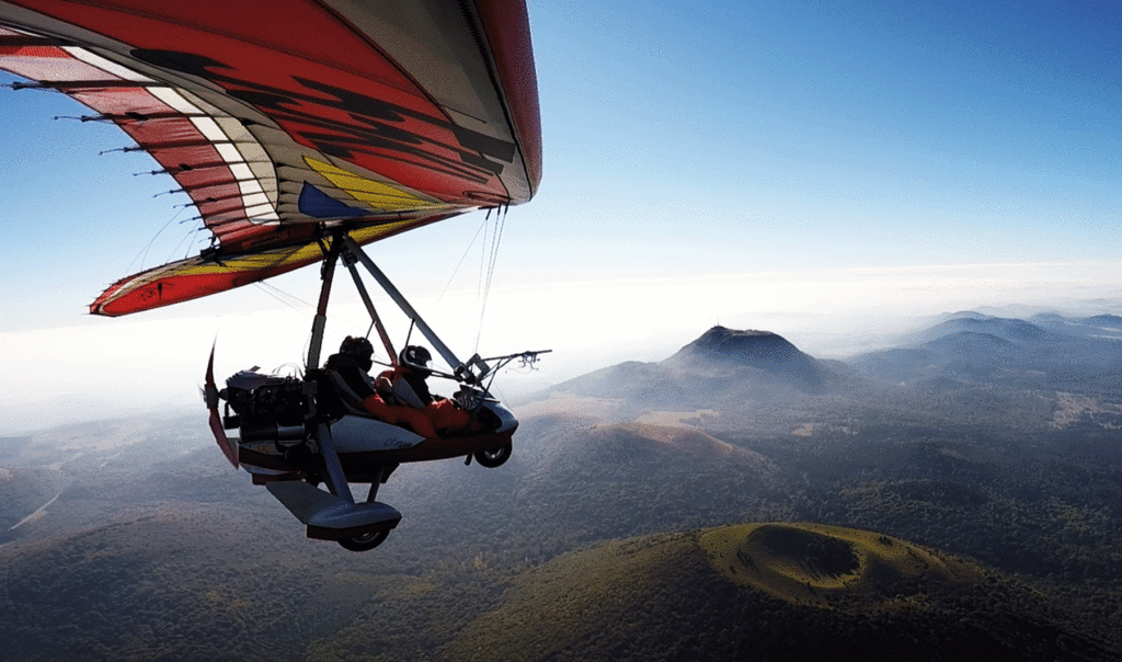 Microlight with Delta Dôme