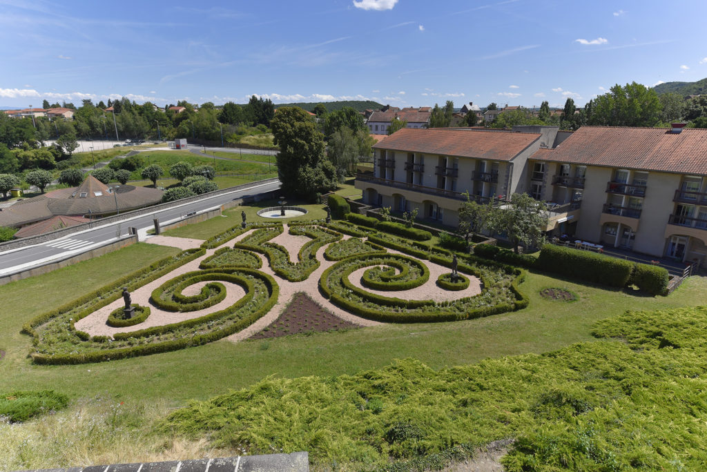 Bosredon's garden in Volvic