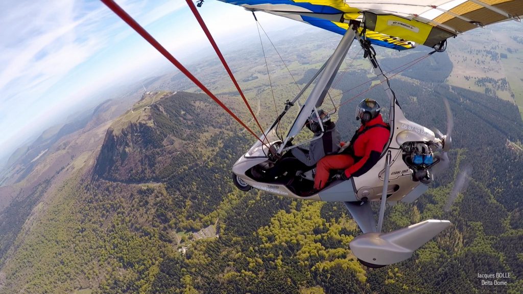 Microlight with Delta Dôme