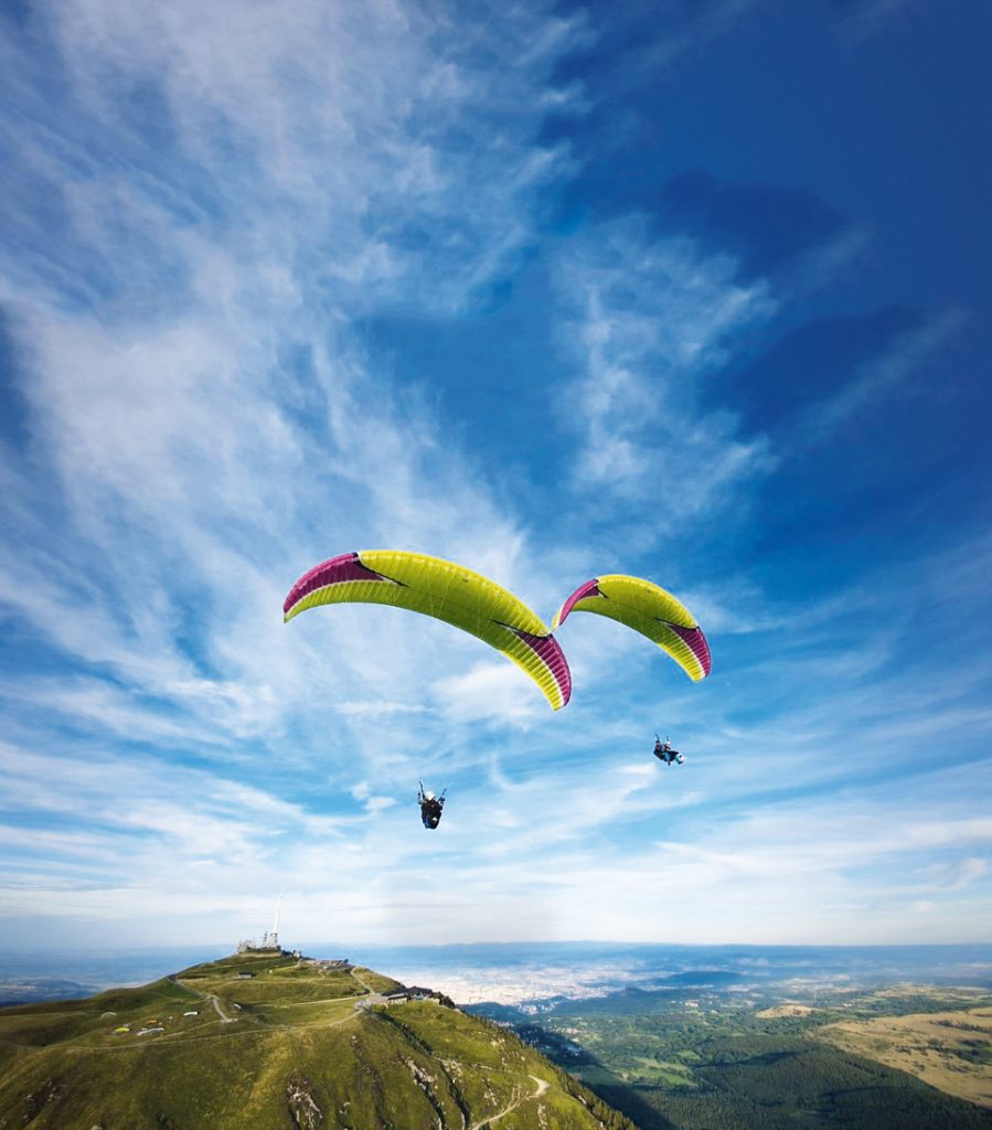 Paragliding with Freedom Parapente