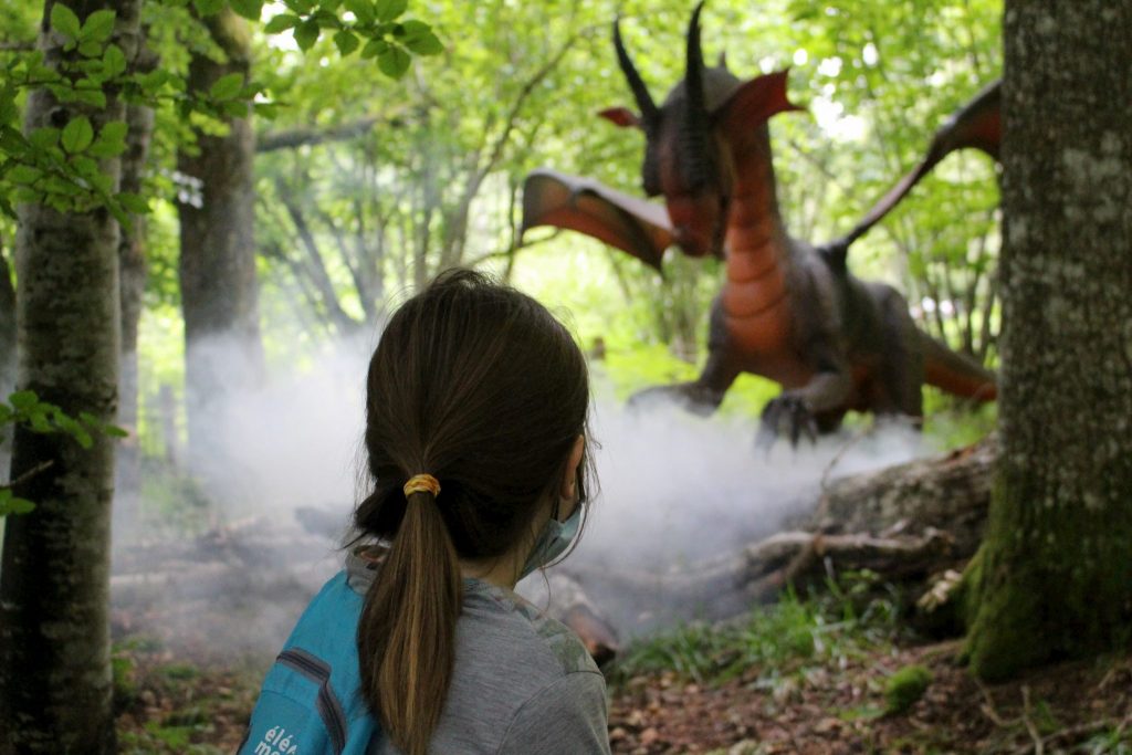 Forest of Dragons  at Vulcania in Saint-Ours