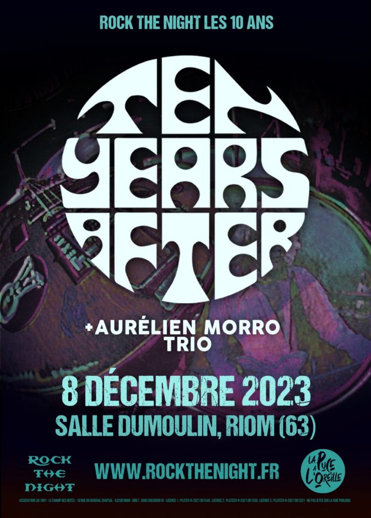 Rock the night : Les 10 ans ! Ten years after + Aurélien Morro Trio