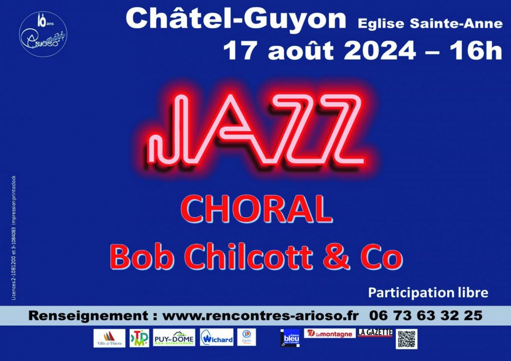 Concert JAZZ CHORAL : Bob Chilcott & Co