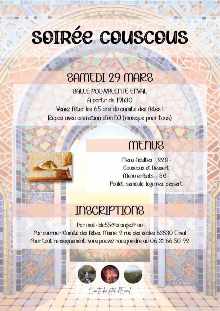 Soirée couscous