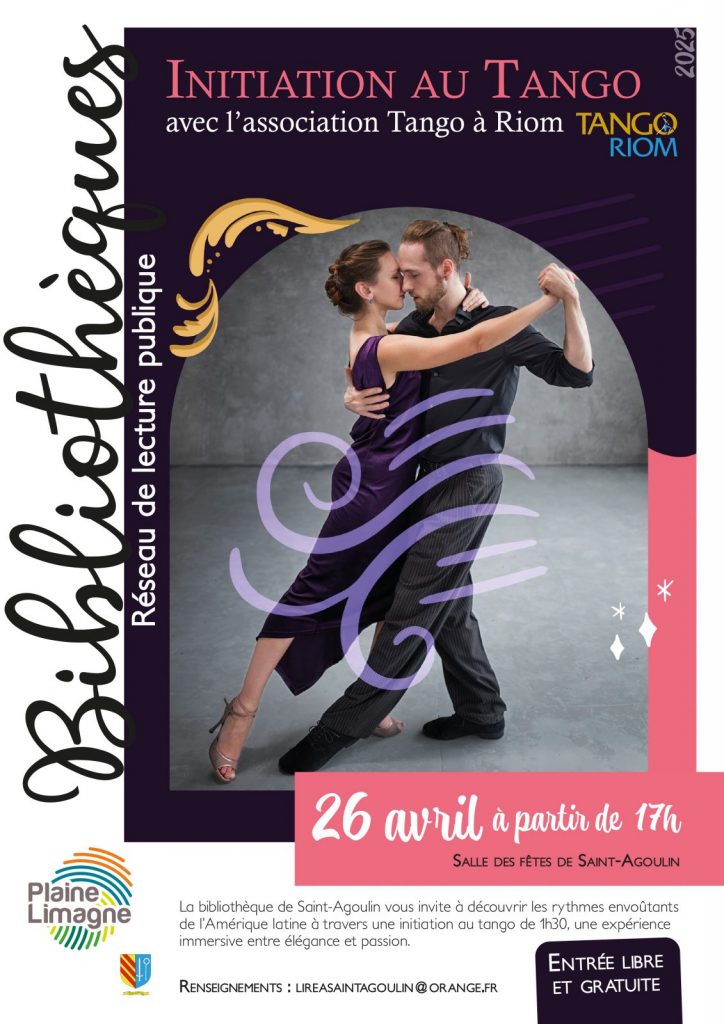 Initiation Tango avec l’association “Tango à Riom”