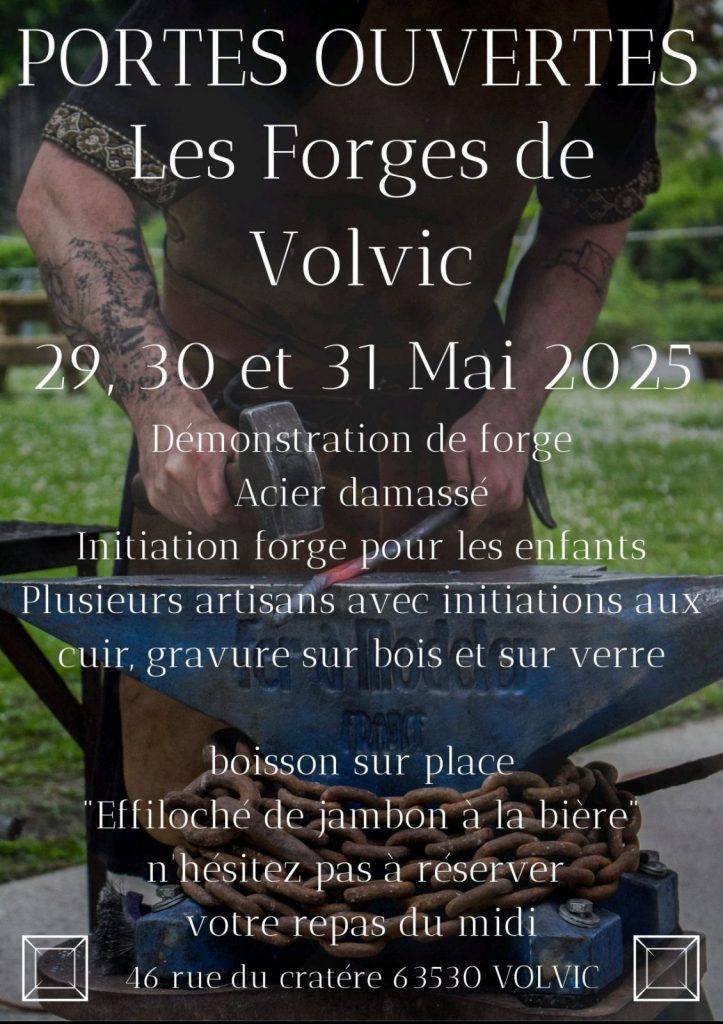 Portes Ouvertes Les Forges de Volvic