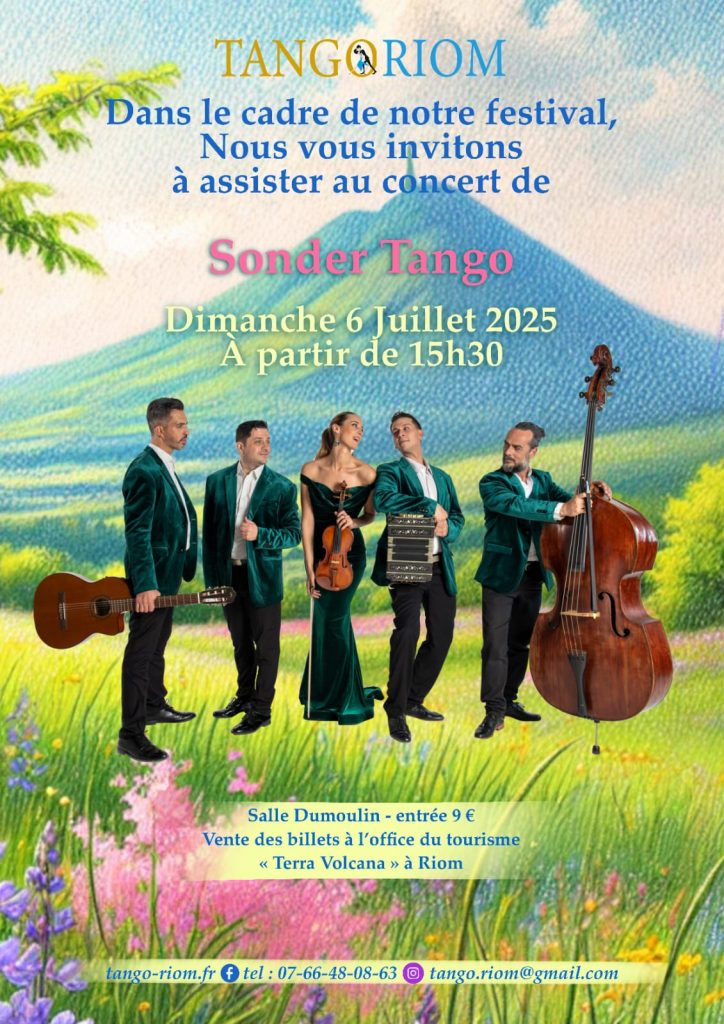 Concert Sonder Tango – FESTIVAL TANGO RIOM
