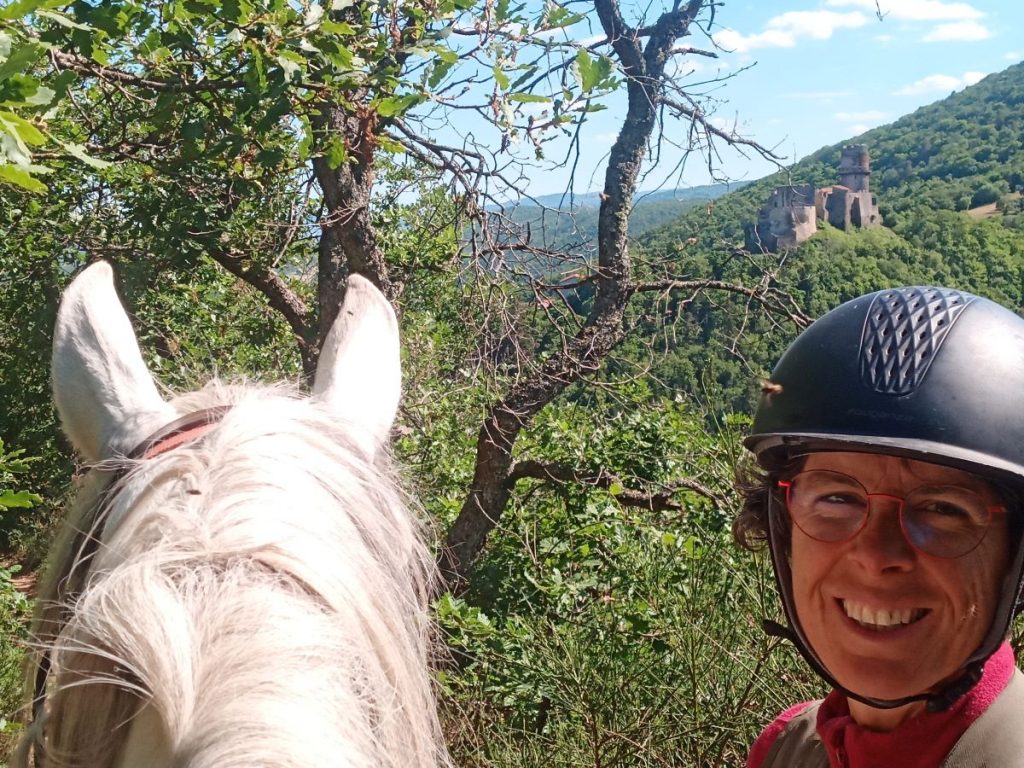 Balade à cheval sportive
