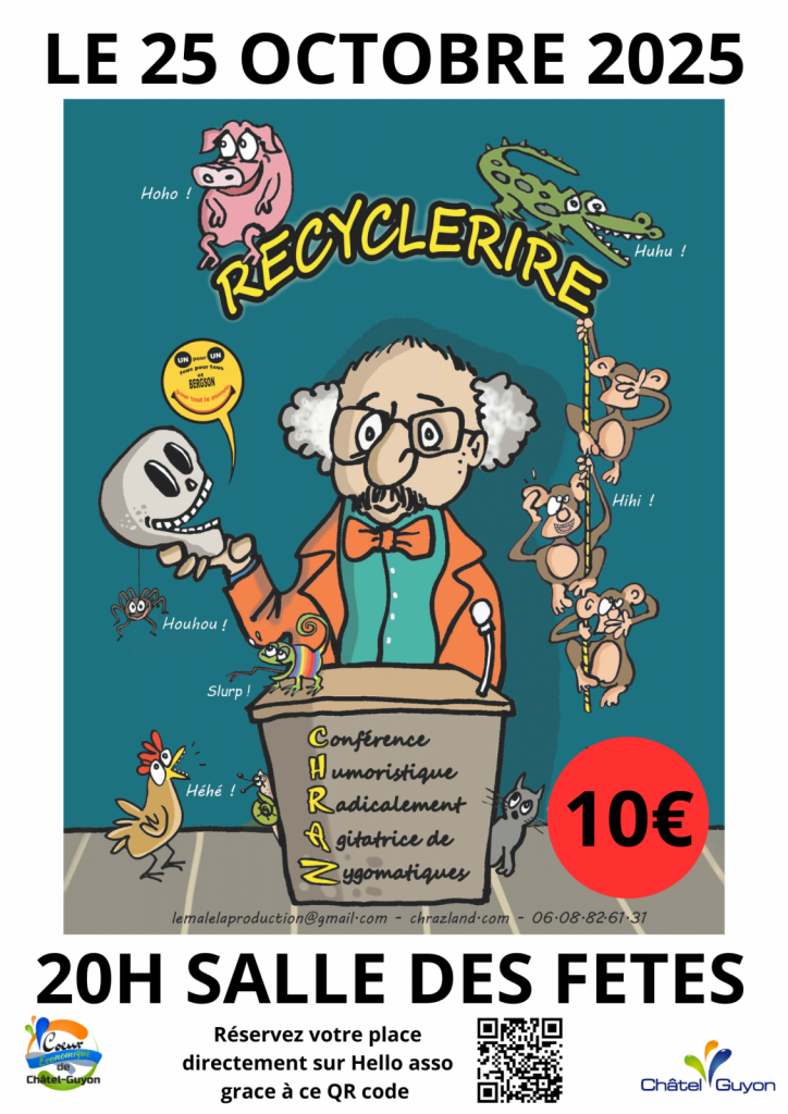 Spectacle : Chraz “La recyclerire”