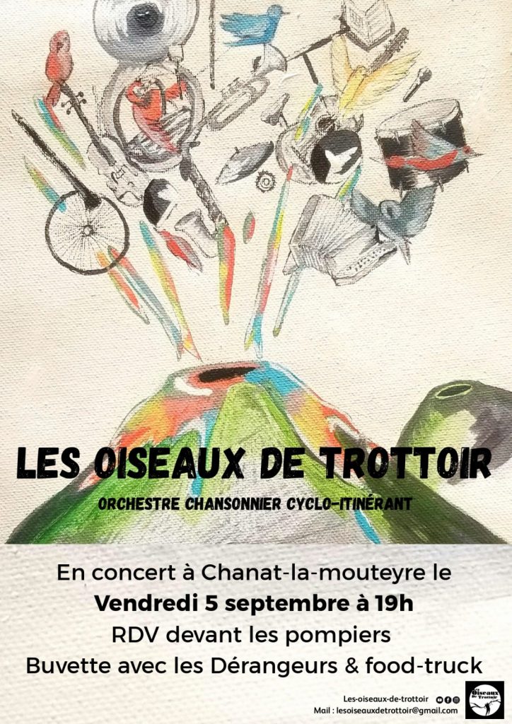 Concert : Les oiseaux de trottoirs