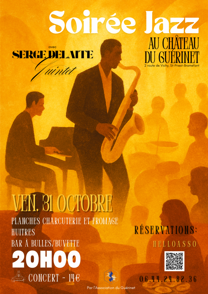 Soirée Jazz au Château du Guérinet