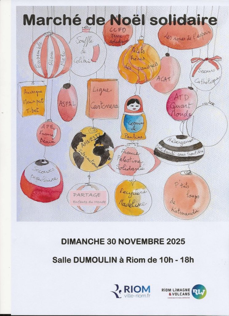 Marché solidaire de Noël