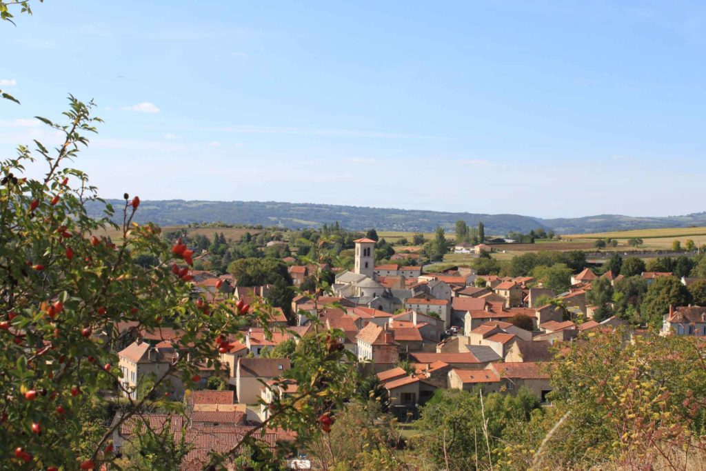 Artonne depuis le coteau du Puy Saint-Jean