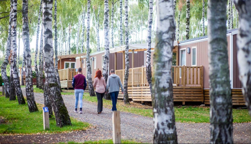 Bungalows du camping Le Ranch des Volcans à Châtel-Guyon