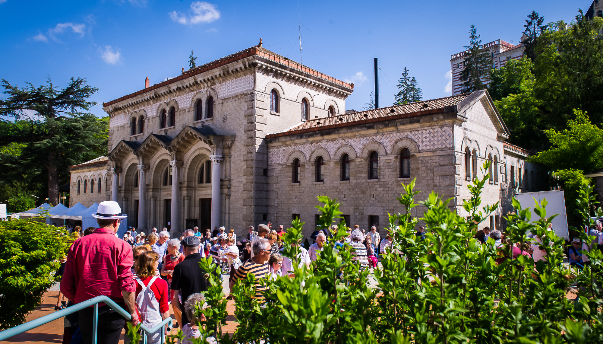 Lancement de la région des Lumières à Châtel-Guyon 24 août 2020