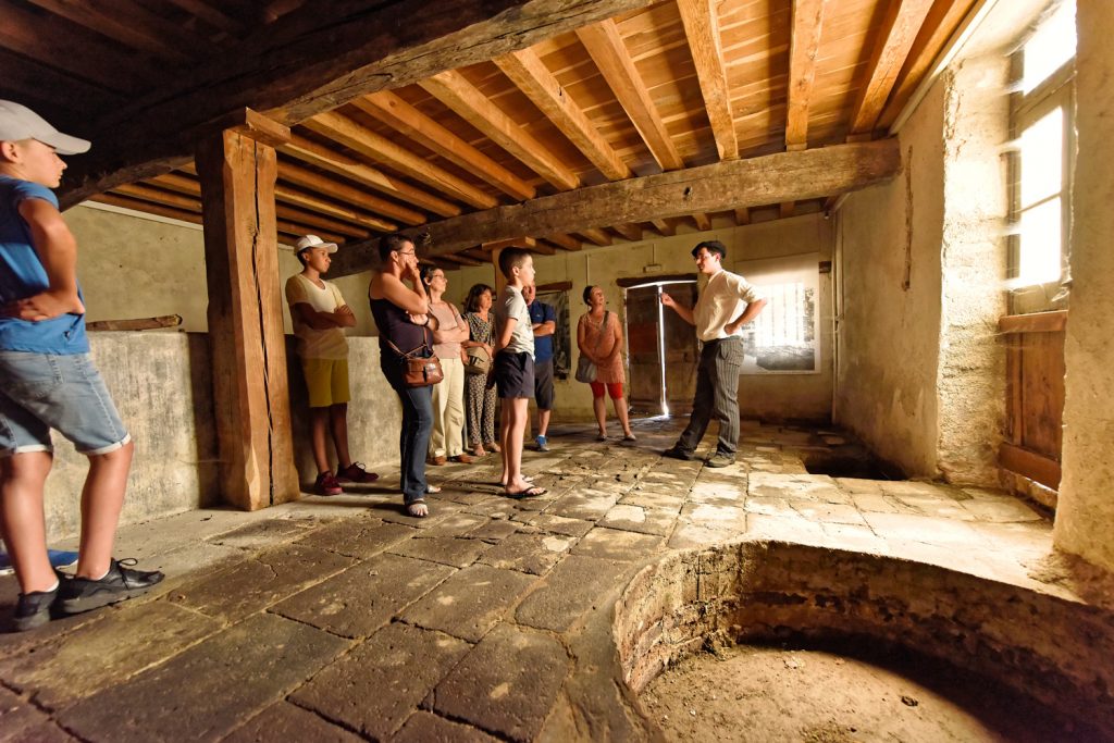Visite de la tannerie