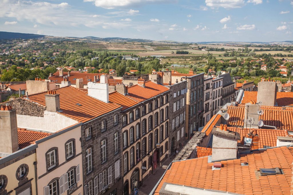 Rue de l'Horloge à Riom