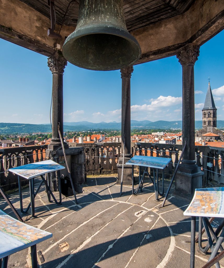 Vue sur Riom depuis la Tour de l'Horloge