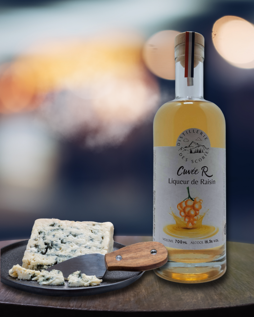 Liqueur de raisin de la Distillerie des scories