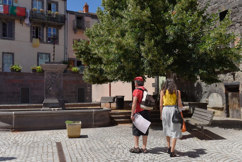 Fontaine à Volvic