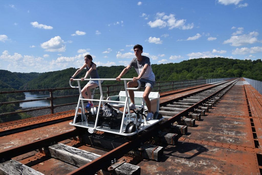 Vélorail du viaduc des Fades