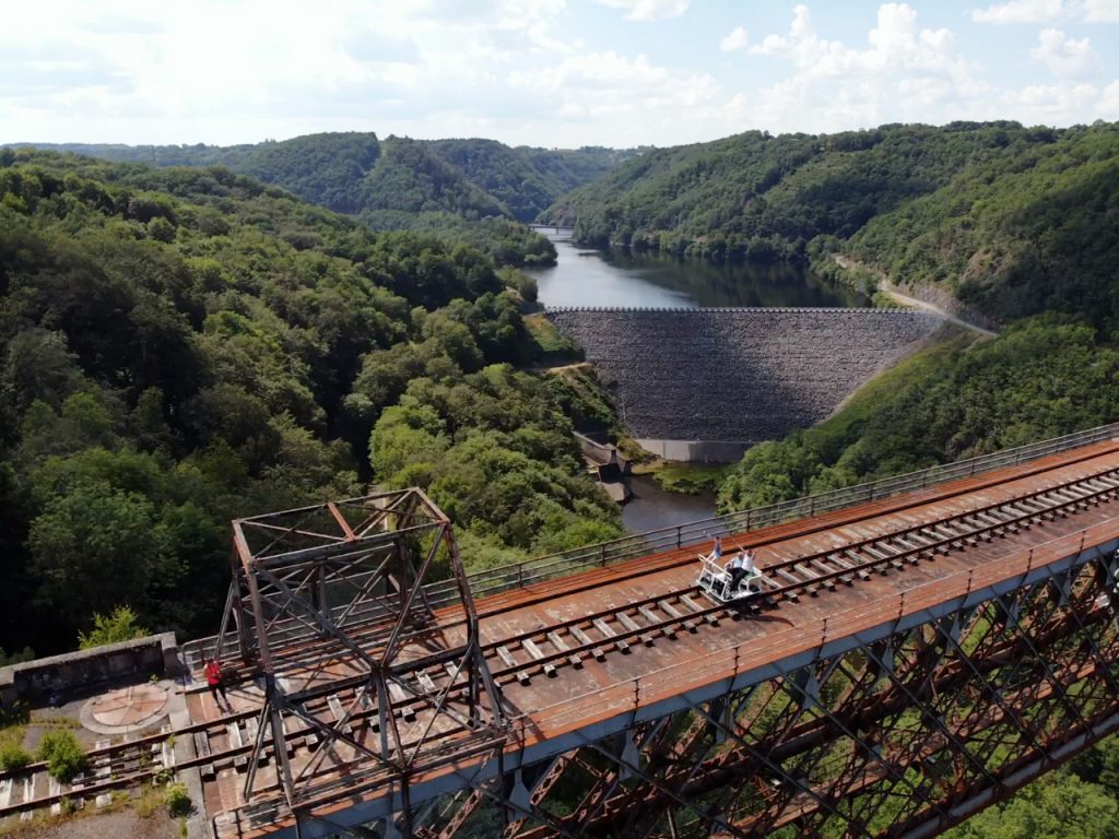 Vélorail du viaduc des Fades