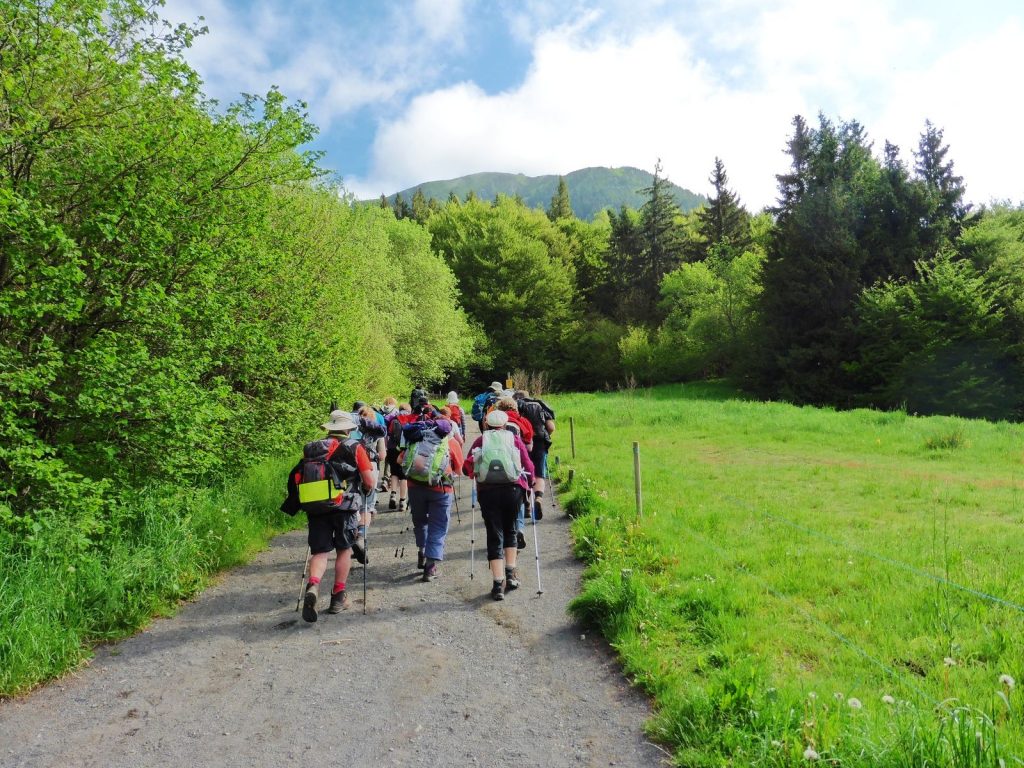 Sortie en chaîne des puys