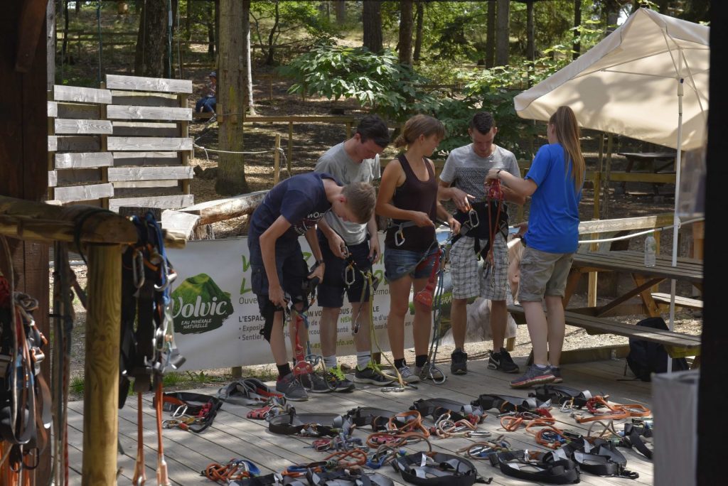 Accrobranche au Parc Ecureuil