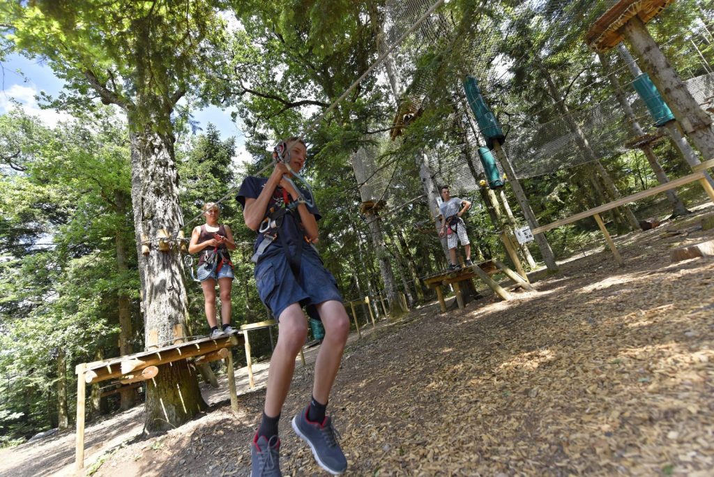 Accrobranche au Parc Ecureuil