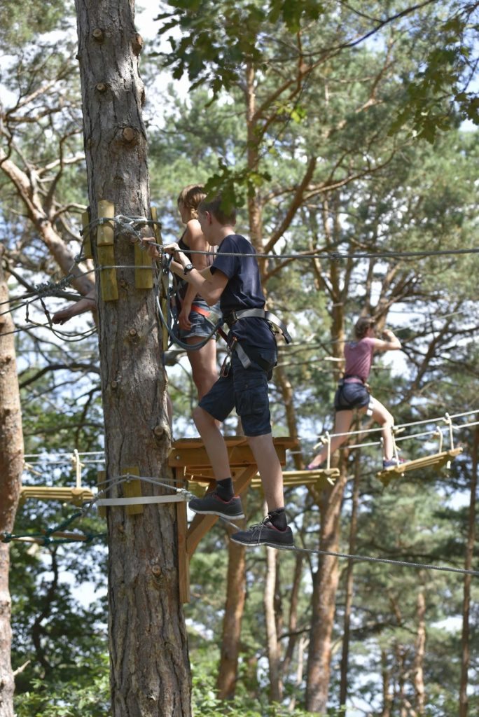 Accrobranche au Parc Ecureuil