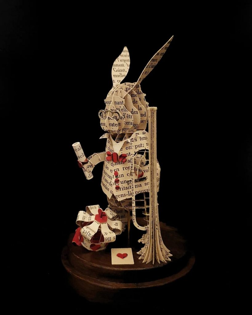Sculpture papier centenaire