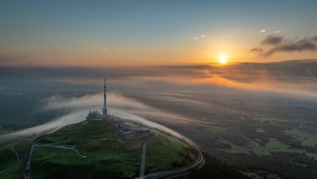 Lever de soleil Puy-de-Dôme