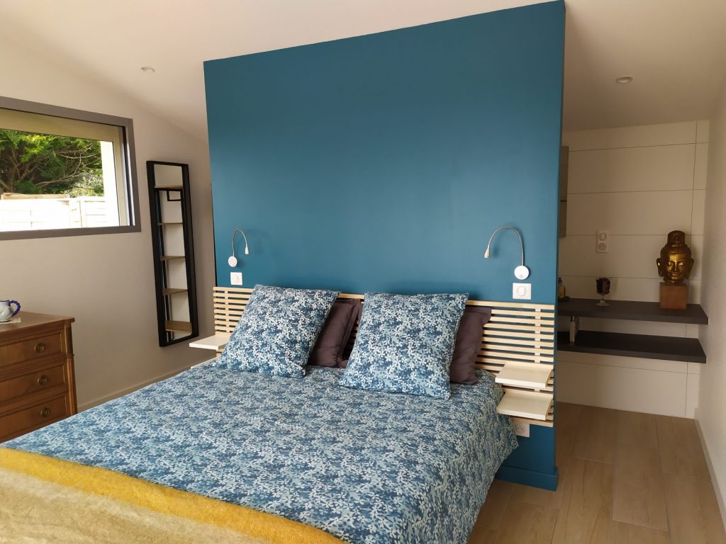 chambre bleue