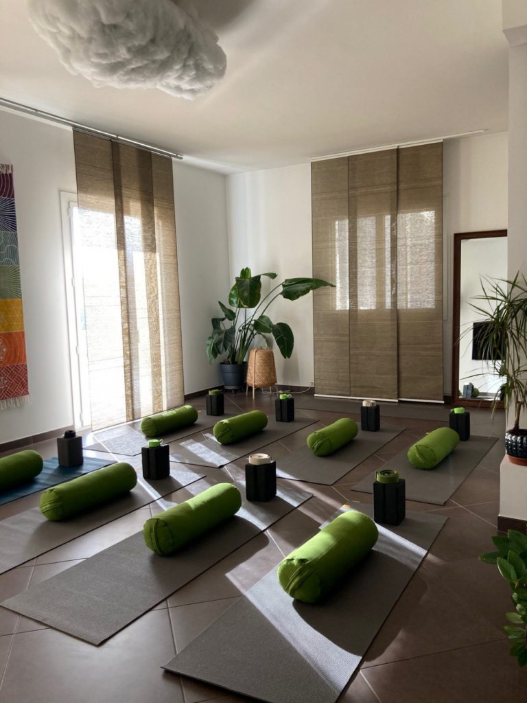 salle de yoga