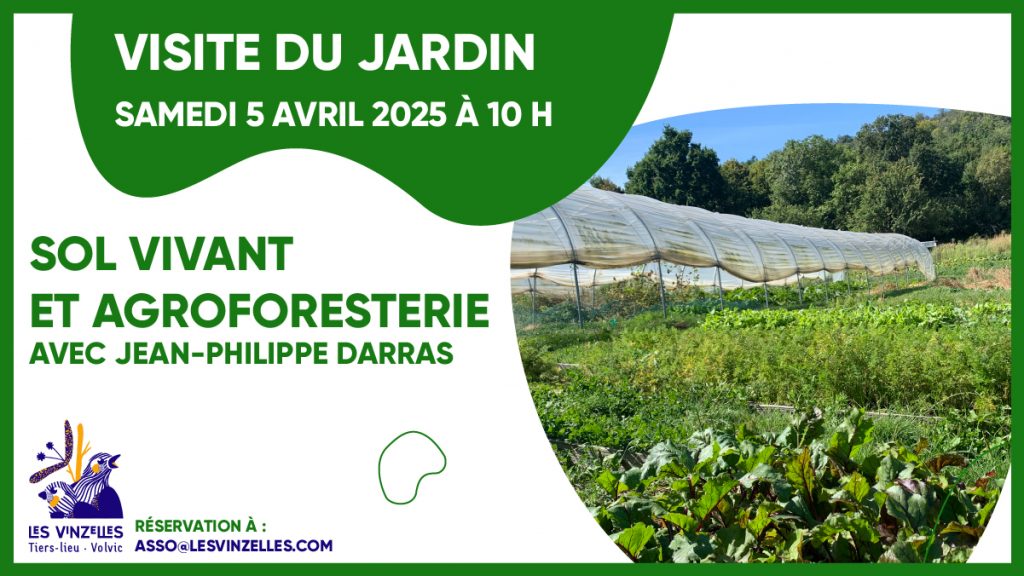 Visite au jardin : sol vivant, alimentation durable et agroforesterie
