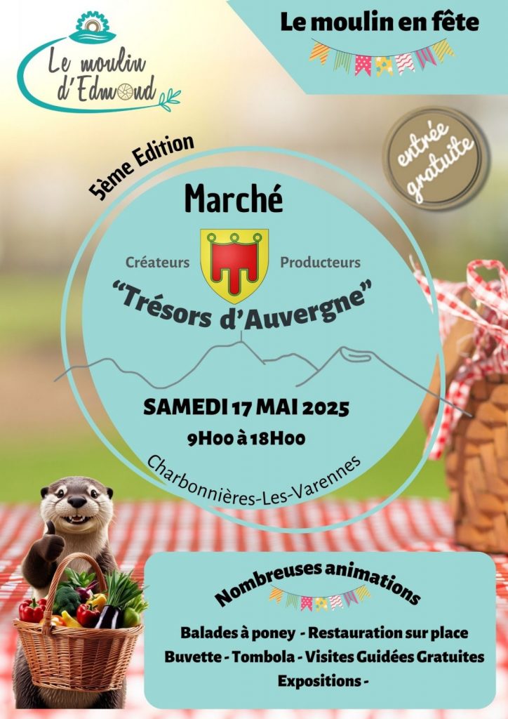 Journées européennes des moulins : Marché Producteurs et créateurs