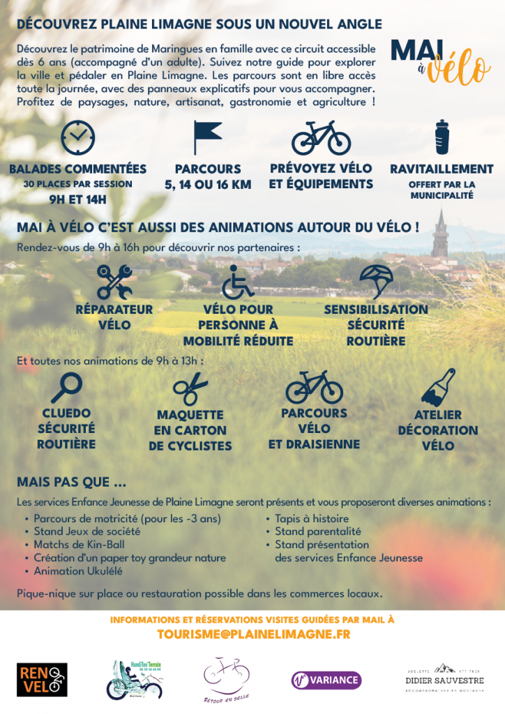 Mai à Vélo en Plaine Limagne_Maringues