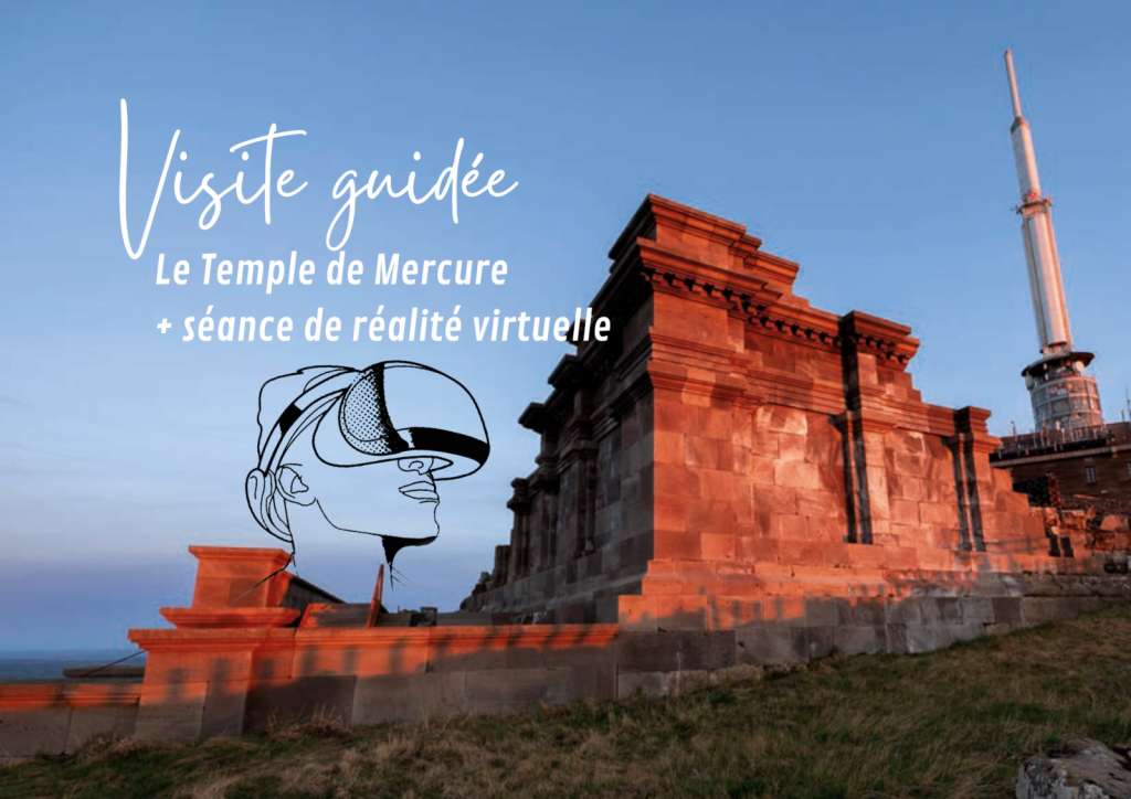 Visite guidée « Le temple de Mercure » + séance de réalité virtuelle