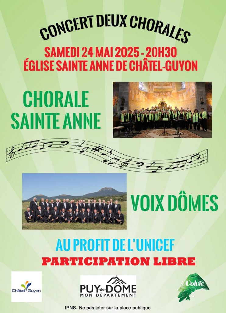 Concert deux chorales