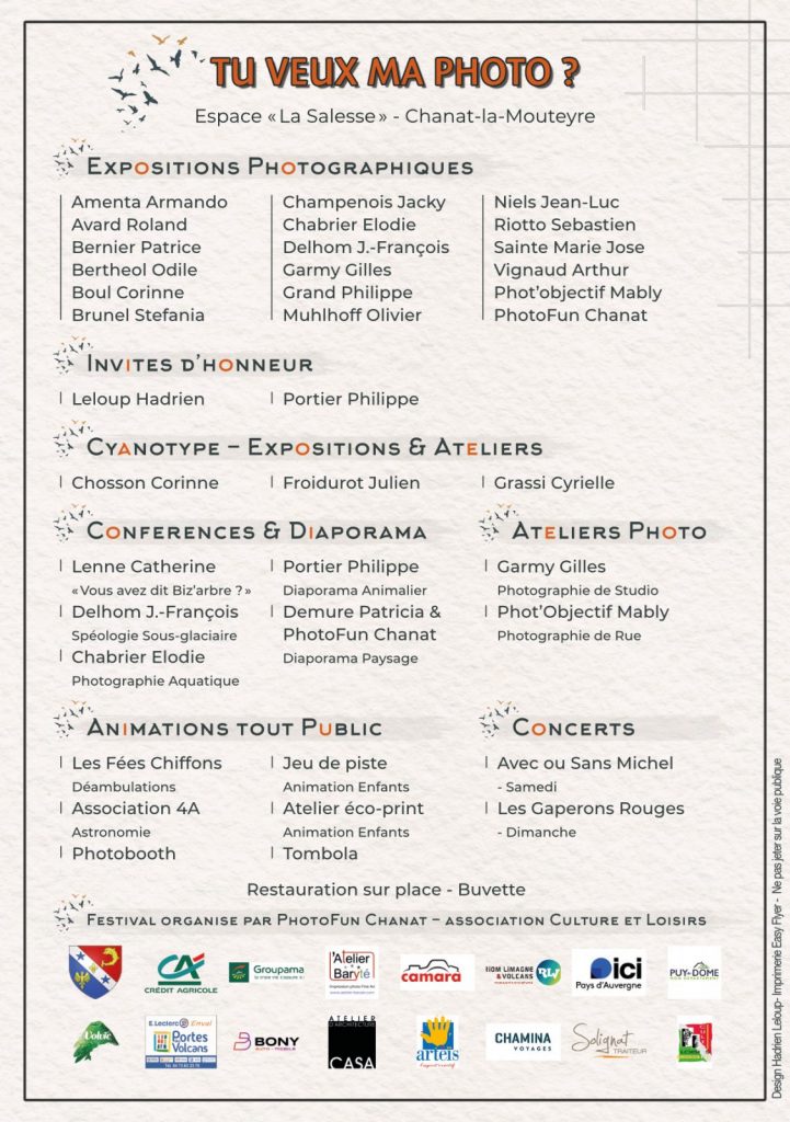 affiche verso