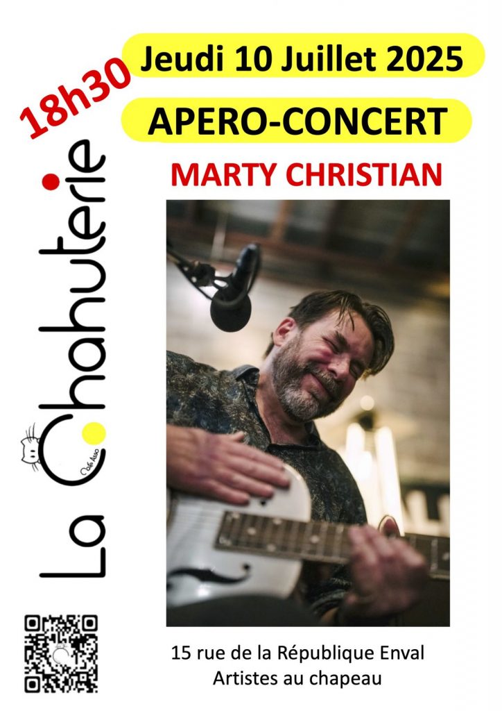 Concert à La Chahuterie : Marty Christian